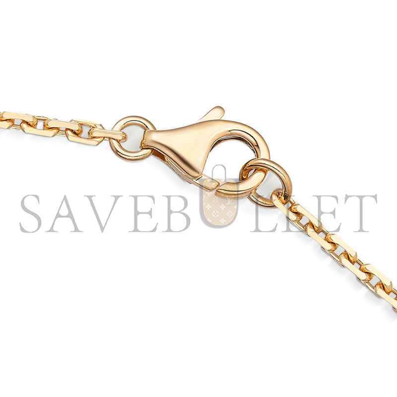 CARTIER LOVE NECKLACE, SEMI-PAVED B7013800